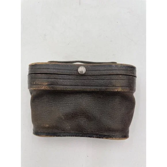 Antique Chevalier Opticien Paris Opera Glasses Case & Red Satin Interior - Picture 12 of 14